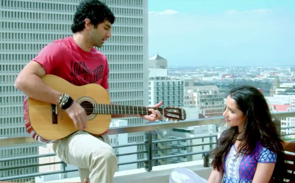 In Aashiqui 2, the male character sacrifices his music career for his love interest