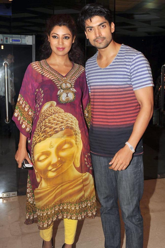 Debina Bonnerjee and Gurmeet Choudhary