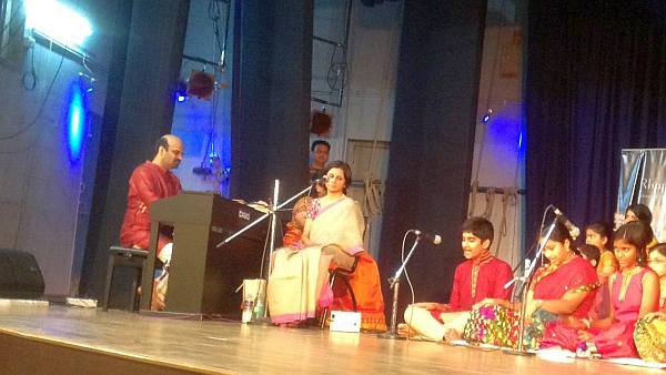 Anil Srinivasan at a recital