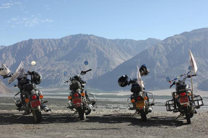 Motorcycle expedition