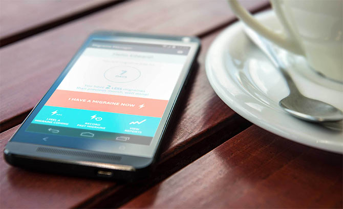 New smartphone app to track migraines