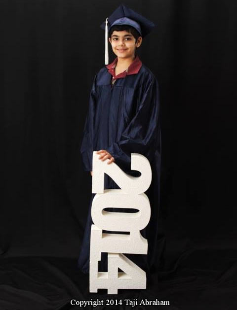 Indian-born Tanishq Abraham is the youngest graduate in the US.