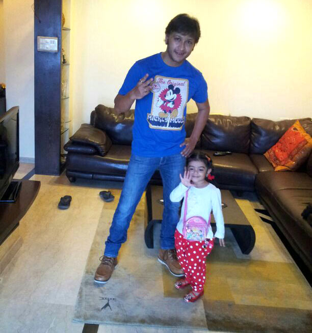 Arjun Punj with Meher