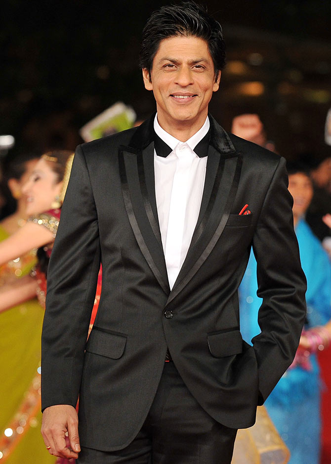 Actor Shah Rukh Khan has been voted India's most popular father figure according to a Shaadi.com survey.