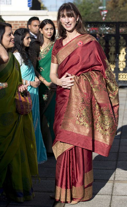 Vote: Which foreign beauty looks best in a sari? - Rediff Getahead