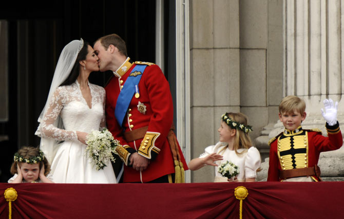 The most-watched kiss in the world!