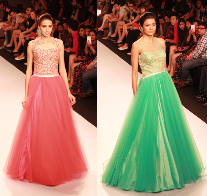 Models in Jyotsna Tiwari creations