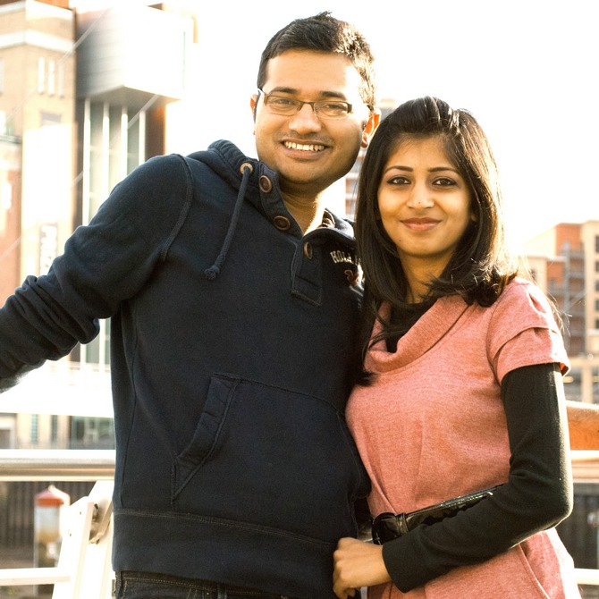 Samhita and Sagar got married in December 2013