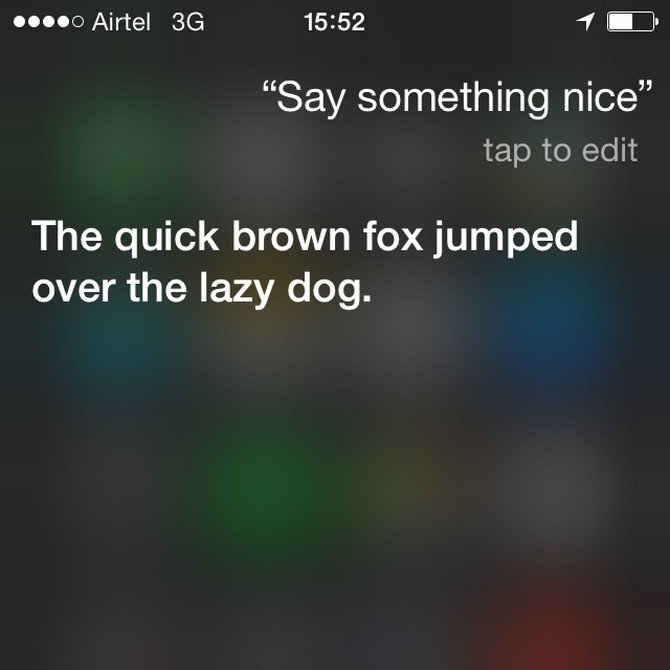 Hilarious conversations with iPhone's Siri