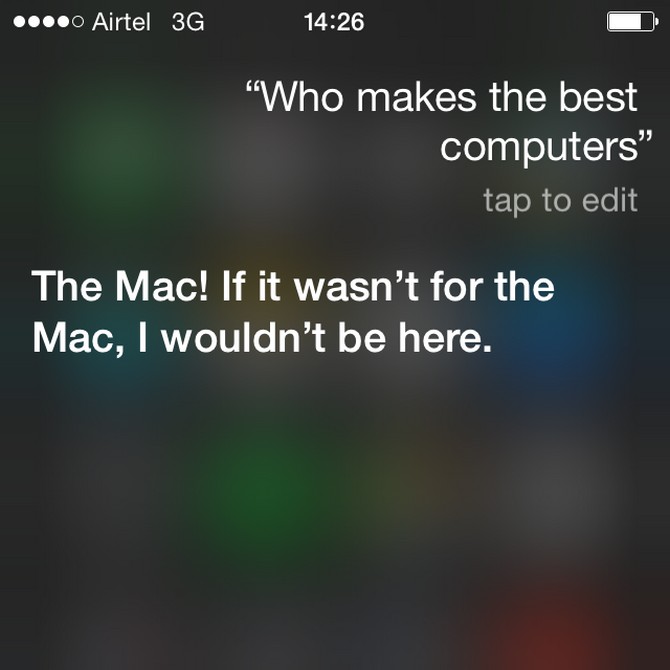 Hilarious conversations with iPhone's Siri
