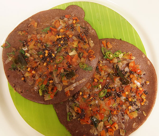 Ragi Uttapam