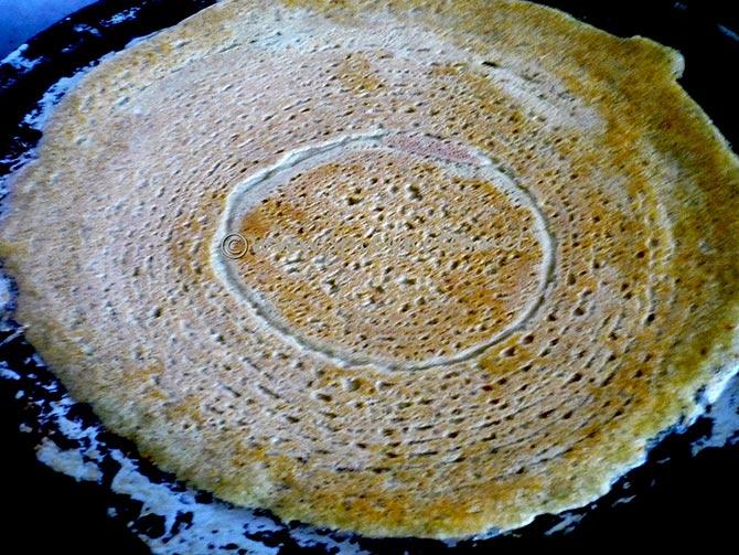 Lentil dosa process