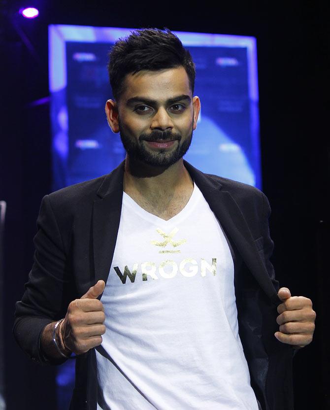 Virat Kohli: My personal favorite look is the Royal Blue Kurta Jacket for  Diwali