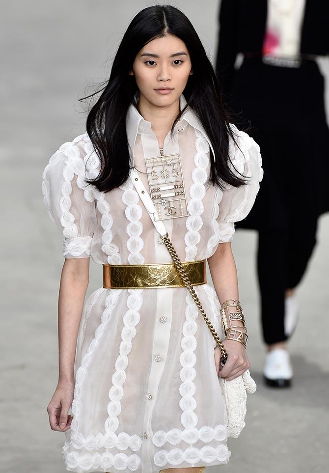 Chanel show at Paris Fashion Week