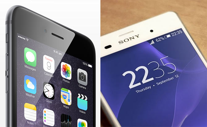 iPhone 6 vs Sony Xperia Z3
