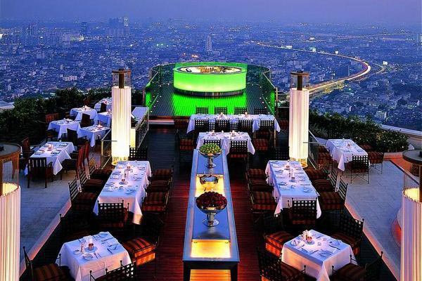 A view of the SkyBar in Bangkok, Thailand