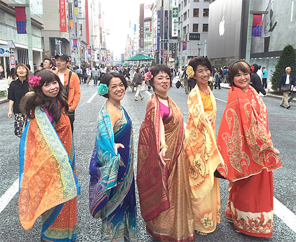 The Sari Angels in Tokyo