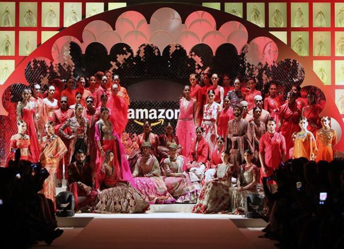 Amazon India Fashion Week 2015 grand finale