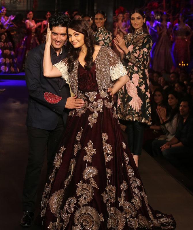 Aishwarya Rai Bachchan for Manish Malhotra