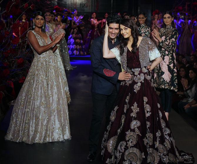 Aishwarya Rai Bachchan and Manish Malhotra