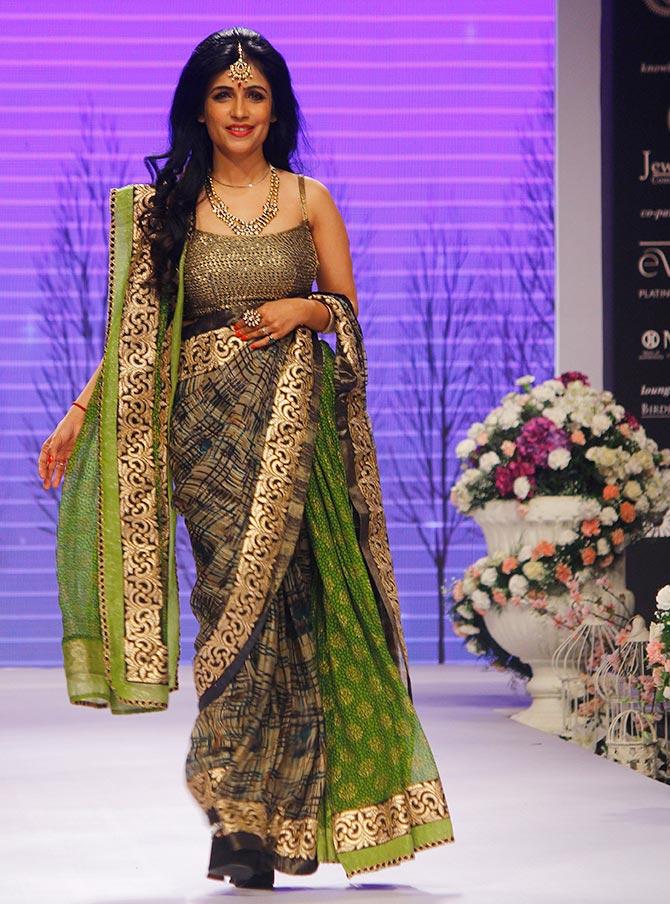 Shibani Kashyap at IIJW 2015