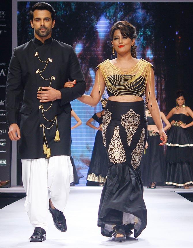 Anup Sachdev and Nidhi Subbaiah at IIJW 2015