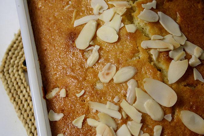 Honey Almond Cake