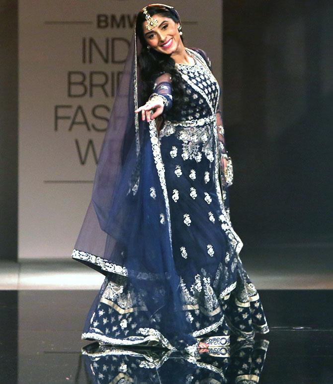 Pernia Qureshi in a Suneet Varma creation