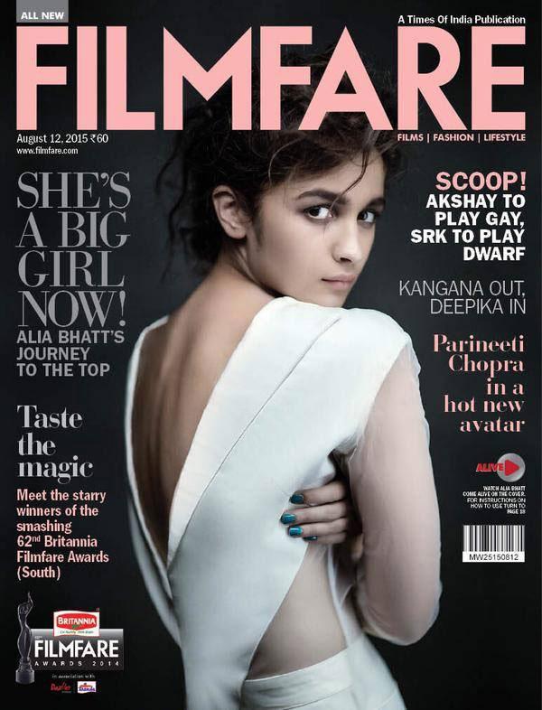 Alia Bhatt covers Filmfare