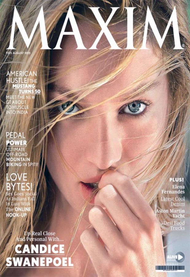 Candice Swanepoel covers Maxim India