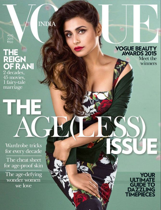 Rani Mukerji covers Vogue
