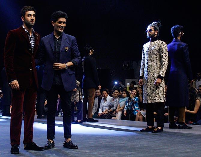 Ranbir Kapoor with Manish Malhotra