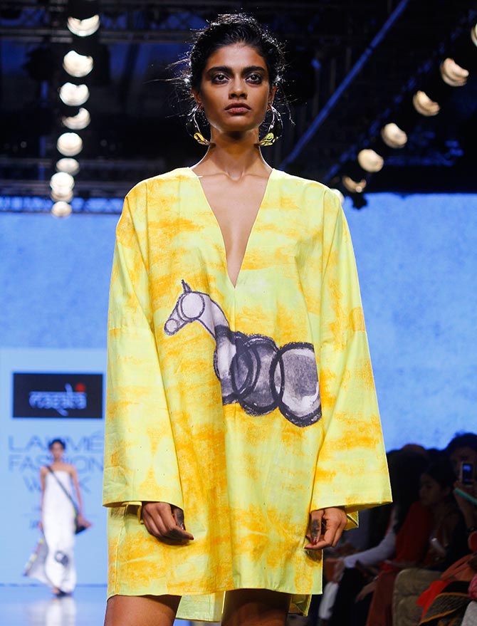 Seriously racy glamour at LFW - Rediff.com Get Ahead
