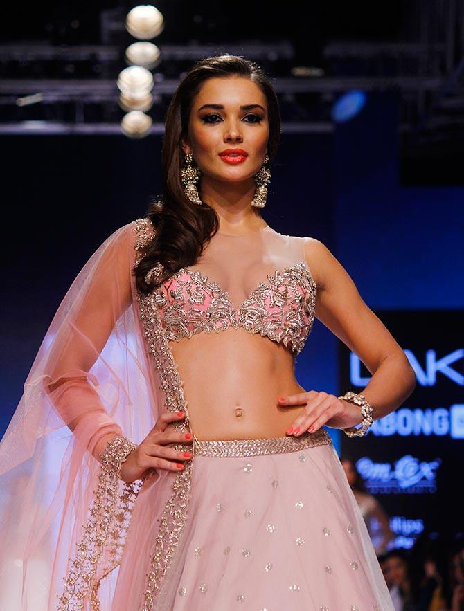 Amy Jackson for Anushree Reddy