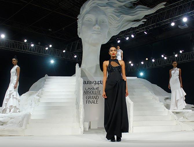 Gaurav Gupta closes the show for Lakme Fashion Week