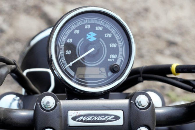 avenger bike meter price