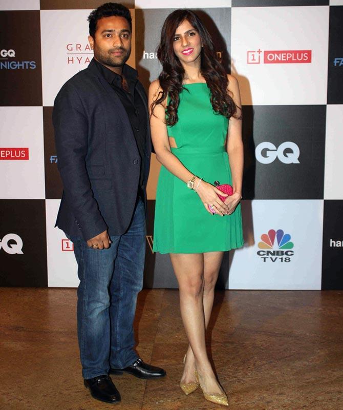 Nishka Lulla with Dhruv Mehra