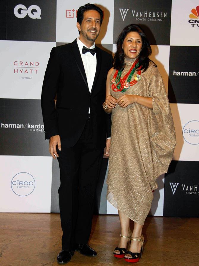 Sulaiman Merchant with Reshma Merchant