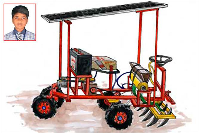 Solar seeder