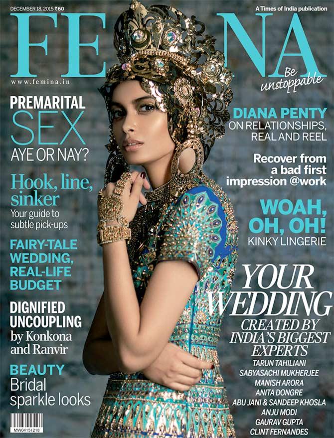 Diana Penty on Femina