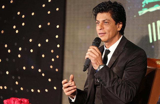 Shah Rukh Khan at IIM Bangalore Leadership Summit