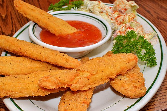 Schezwan Chicken Fingers