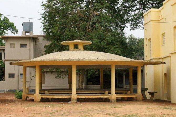 A classroom at shantiniketan