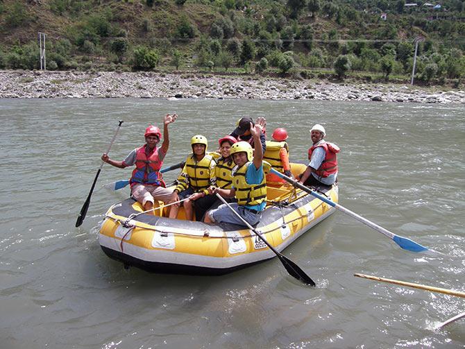 river rafting