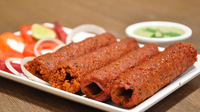 Mutton Seekh Kebabs