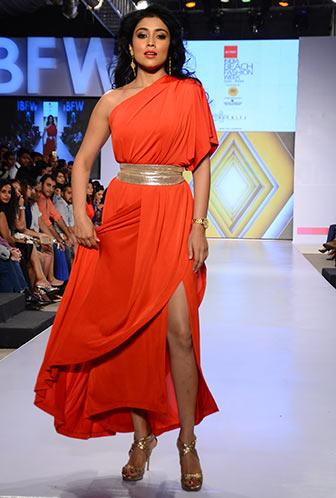 Shriya Saran at the India Beach Fashion Week in Goa