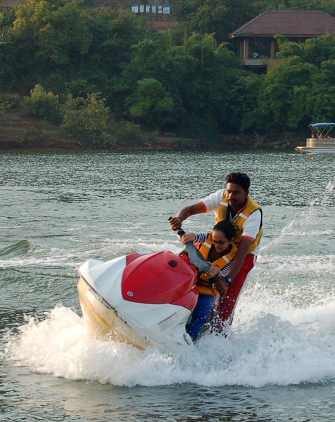 Water sports at Lavasa