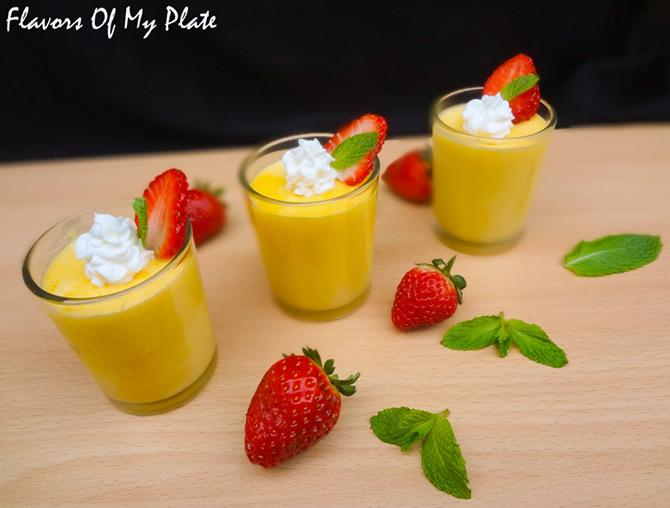 Eggless Mango Mousse