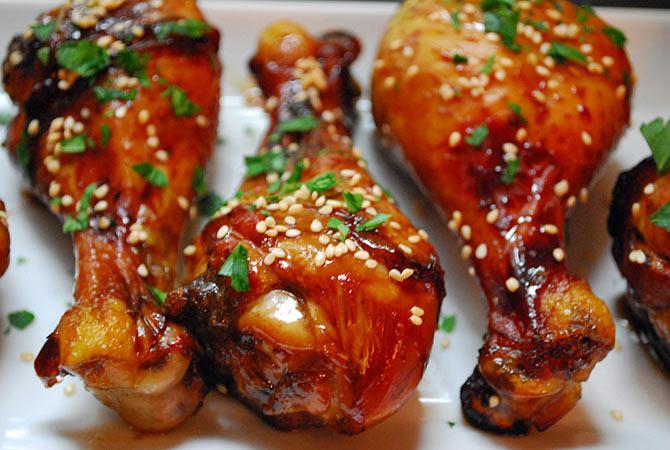 Saucy Chicken Drumsticks