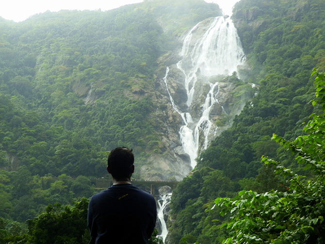 Dudhsagar waterfalls